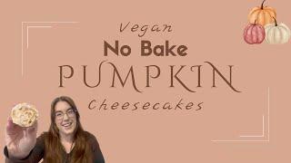 Vegan No Bake Pumpkin Cheesecake