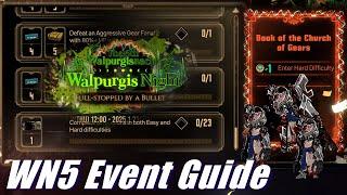 [Limbus Company] Church of Gears Event Guide | Walpurgisnacht 5