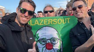  Man United Fans PROTEST Glazers & Ratcliffe | #GlazersOut March Before Arsenal Match 