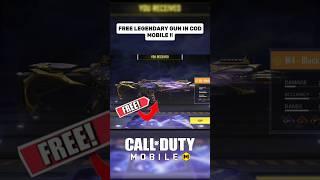 This FREE Legendary Gun in COD Mobile is INSANE !! #codm #callofdutymobile #codmseason2 #freegunskin