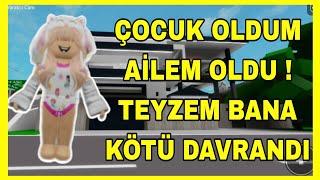 COCUK OLDUM  AİLEM OLDU ‍‍ TEYZEM BANA KÖTÜ DAVRANDI 