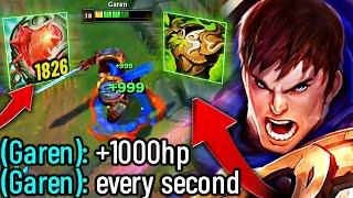 TANK GAREN HEALS 1000 HP EVERY SECOND... THAT'S RIDICULOUS