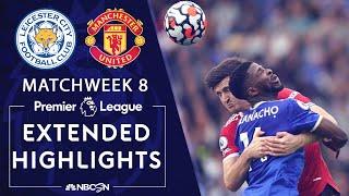 Leicester City v. Manchester United | PREMIER LEAGUE HIGHLIGHTS | 10/16/2021 | NBC Sports