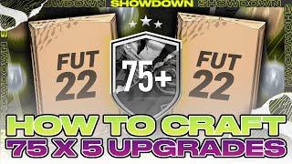 HOW TO CRAFT UNLIMITED 75X5 PACKS FOR FREE ON FIFA 22! SHOWDOWN SERIES SBCS ON FIFA 22!