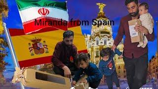 Greetings to Spain: Sending a package from a caring Spanish viewer to an Iranian