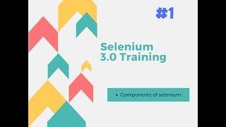 Selenium components #1