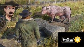 Fallout 76- My Pet Moo Moo! Bramin Pen/ Fertilizer Producer Plan