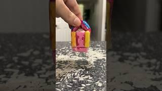 The tiniest gift basket made out of candy. It’s really cute. #candy #crafts  #miniature #gifts