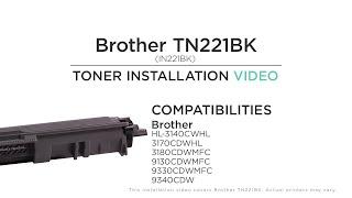 ImagingNow   Brother TN221BK   Toner Installation