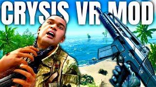 THIS COULD BE THE BEST VR MOD EVER! New Crysis VR Mod Gameplay