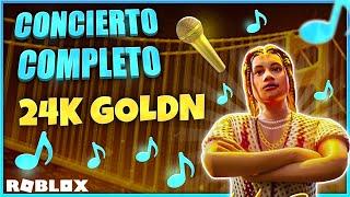  ¡EL CONCIERTO DE 24KGOLDN EN ROBLOX! EVENTO COMPLETO - Naiverk