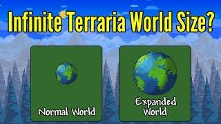 What If Terraria had Infinite World Size? - Larger Terraria worlds?