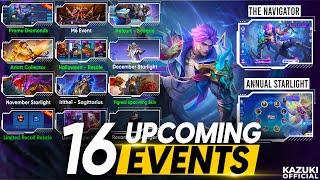 ALL 16 UPCOMING EVENTS AND SKINS RELEASE DATES | PROMO DIAMONDS | NOLAN 11.11 | M6 EVENT