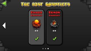 [Demon Gauntlet] All levels 100% Geometry Dash 2.1 [The Lost Gauntlets]