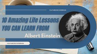 10 Amazing Life Lessons You Can Learn From Albert Einstein | Albert Einstein Life Lessons | #shorts