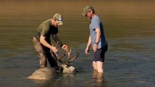 Magnum TV S4:E10 Bowhunting Muleys of the Rocky Mountain Front.  Retrieval in lake.