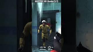 Bombing Run, Zone 8 Nuclear Winter Shotgun mission #2 Sniper strike : special ops #shorts