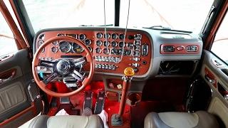 Дальнобой, США, Америка. Обзор кастом 2008 peterbilt 389.