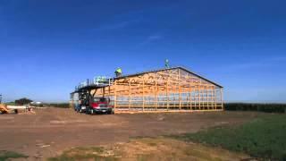 Morton Buildings Construction Time Lapse