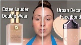 New! URBAN DECAY Face Bond Vs Estee Lauder Double Wear