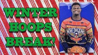 2 box Hoops Holiday + NBA Prizm Draft Mega Box Break - MORE ZION!!!