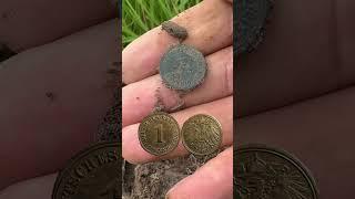 Нашёл старинную Монету ! #shortvideo #metaldetecting #gold #коп #coin #хобби #история #shorts #best