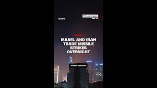 Israel and Iran trade unprecedented blows