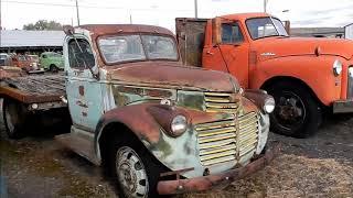 Old farm trucks: Dodge, Ford, Chevy, GMC, International 1940 ~ 1960 Dave's Old Truck Rescue