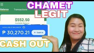 CHAMET / How to cash out at Chamet /Live Withdrawal at chamet /Legit Chamet danzTv