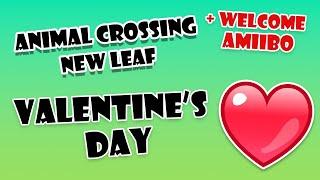 ACNL - Welcome Amiibo: Valentine's Day