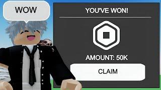 ROBLOX OBBY THAT GIVES ROBUX $ | IT'S REALLY EASY