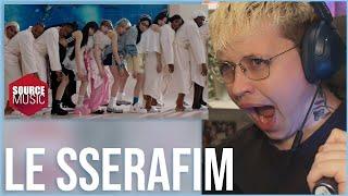 LE SSERAFIM (르세라핌) - CRAZY MV || REACTION