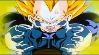 DBZ- Cell vs Vegeta- Vegeta Uses Final Flash *Best Dub*