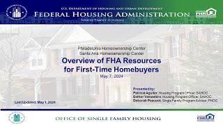 Overview of FHA Resources for First-Time Homebuyers