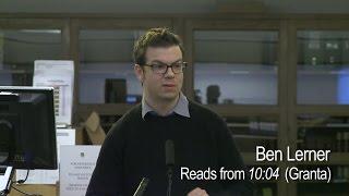 Ben Lerner reads from '10:04' (Granta)