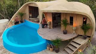 199Day How To Complete Modern Essential House With Tunnel Swimming Pools