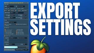 FL Studio best export settings