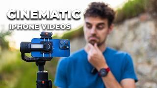 Make your iPhone Videos Look CINEMATIC - 5 Easy Tips for Beginners