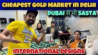 BUYING GOLD NECKLACE FOR MUMMY  - CHEAPEST GOLD MARKET OF INDIA *Dubai se bhi Sasta Gold*