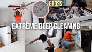 EXTREME DEEP CLEANING! ULTIMATE SPEED CLEANING MOTIVATION, WHOLE HOUSE CLEAN WITH ME | Nia Nicole