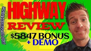 Highway Review Demo$5847 Bonus Highway Traffic Review 