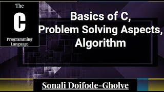 Problem Solving Aspects, Algorithm |BCS/ BCA/Engineering/SETNET/GATE/PET Comp.Sci Part 1