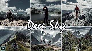 Deep Sky Presets - Lightroom Mobile Presets | Dark Blue Presets | Dark Presets Lightroom