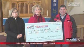 Lamb of God Church wins $250 part of JET 24/FOX 66/YourErie and Superstore Joe’s Loving Giving Local