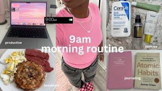 9am morning routine relaxing, cozy & aesthetic