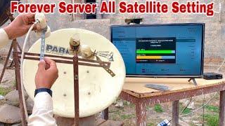 Forever Server Working Satellite Multi Setup on 2 Feet dish antenna Sun Direct Airtel TataPlay.