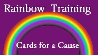 Rainbow Training - Purple - Cards for a Cause