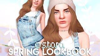 THE SIMS 3: SPRING LOOKBOOK | Collab w/ MaryMew + FULL CC LIST!