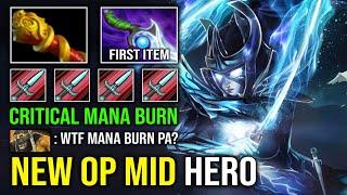 WTF OP MID PA First Item Diffusal Brutal Mana Burn 1 Jump = 1 Delete Unlimited Crit Dota 2