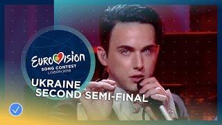 MELOVIN - Under The Ladder - Ukraine - LIVE - Second Semi-Final - Eurovision 2018